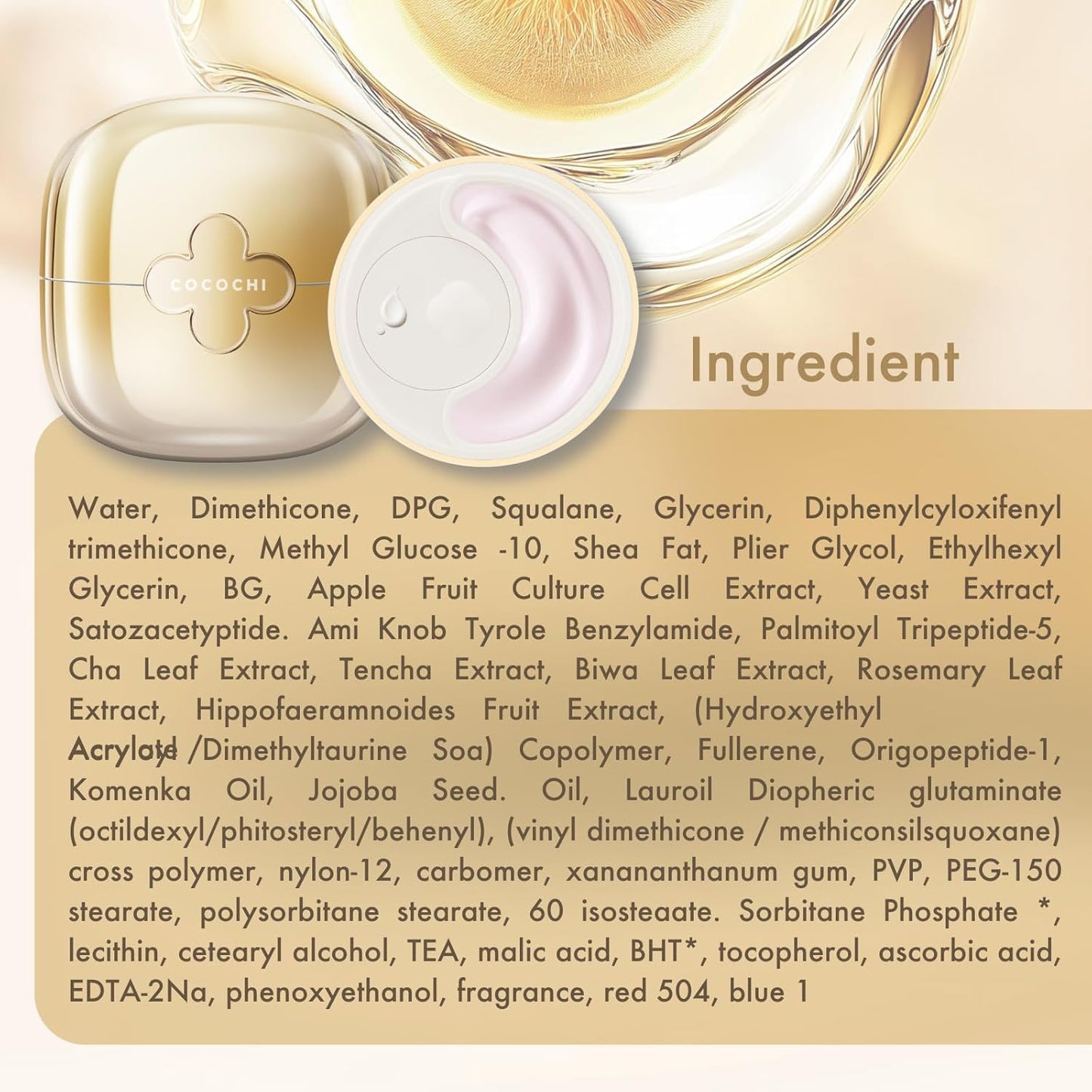 Facial Mask for Dry Skin & Fine Line, Hydrating Cream Face Mask by Peptide, Collagen & Stem Cell for Skin Firming, Face Masks for Women from Japan, Paraben Free, AG Ultimate Cream Mask, 3.8 Oz