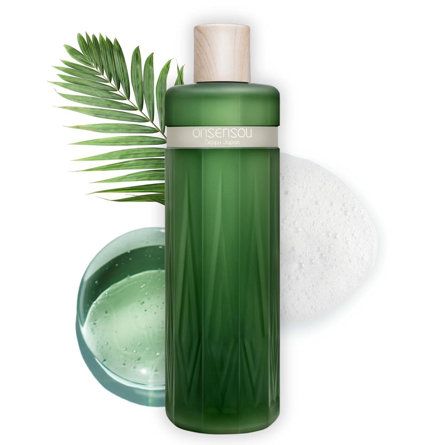 Dry Itchy Scalp Shampoo, Natural Shampoo for Women & Men with HOT SPRING Yeast & Green Algae and Amino Acids, Moisturizing SHAMPOO Made in Japan 10.1 Fl Oz DAILY MILD
