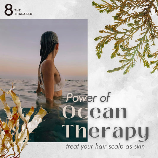 8 THE THALASSO Anti Frizz Shampoo for Women, Detangling Shampoo for Men by Stem Cells, Collagen, Tea Tree, Mint, Ceramides& Marine Plants, Japanese Paraben & Sulfate Free SHAMPOO 16.06 Fl Oz SMOOTH